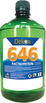 Растворитель Dekor Luxe 646 (400мл) - 