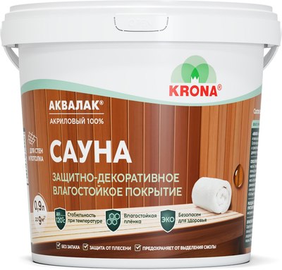 

Защитно-декоративный состав, Аквалак сауна