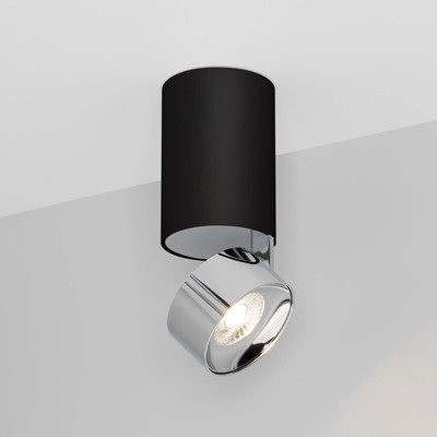 Точечный светильник Arlight SP-PLURIO-SURFACE-LONG-R77-9W Day4000 BK-CHR 36deg / 040380 -