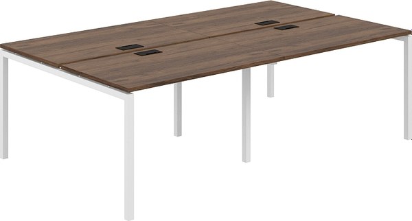 Комплект письменных столов Norden 240х143.8х75 / SG.254.DM.44.WH
