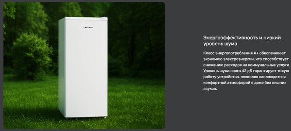 Купить Холодильник с морозильником TECHNO DF1-20N в Могилеве