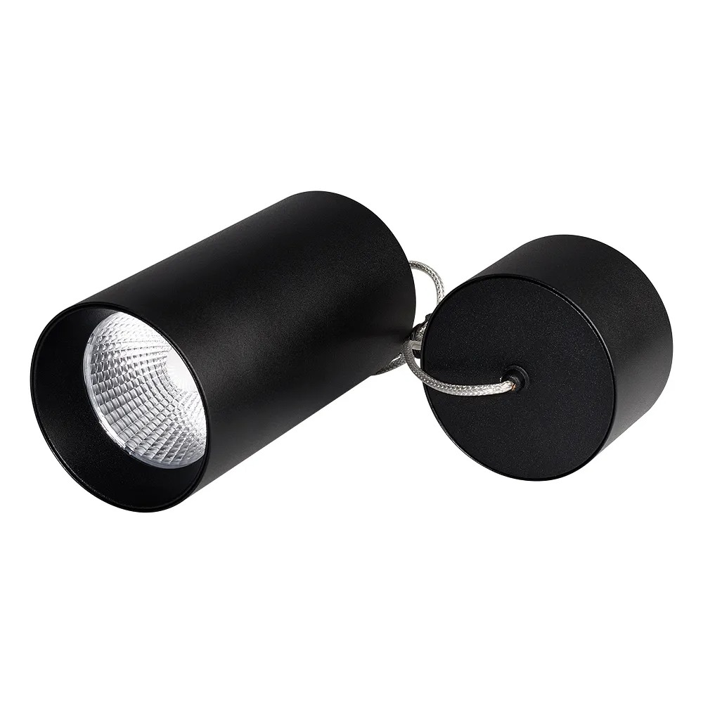 Потолочный светильник Arlight SP-POLO-HANG-R85-15W White5000 BK-BK 40deg / 027422