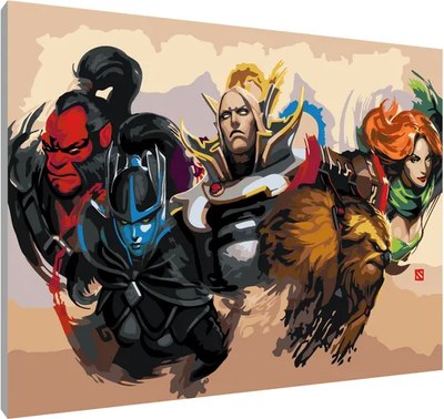 

Картина по номерам, Герои Dota 2 / PL-00171