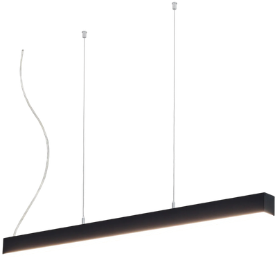 

Потолочный светильник, SP-LINE-HANG-5050-L1050-35W Warm3000 RAL9005 120deg / 056158