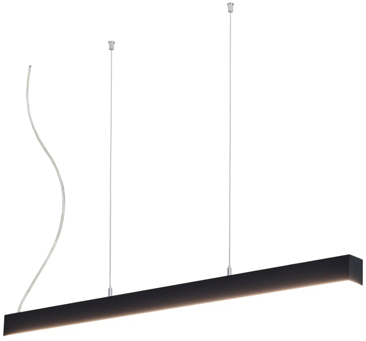 Потолочный светильник Arlight SP-LINE-HANG-5050-L1050-35W Warm3000 RAL9005 120deg / 056158