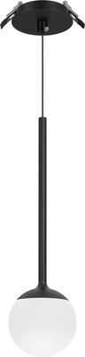 

Потолочный светильник, SP-BEADS-HANG-BUILT-T-R100-8W Warm3000 BK 180deg / 056419