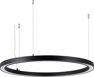 

Потолочный светильник, SP-CIRCLE-HANG-O3535-D1000-60W Day4000 RAL9005 120deg / 049369