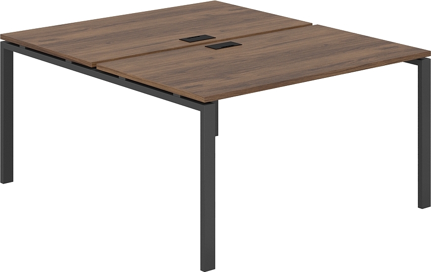Комплект письменных столов Norden 140х163.8х75 / SG.248.DM.63.AN (антрацит/дуб модена)