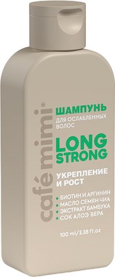 

Шампунь для волос, Long Strong Укрепление и рост