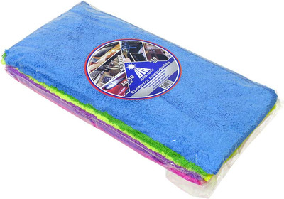 Набор салфеток для автомобиля Маяк авто Микрофибра 30x30 / 303010 (10шт) - 