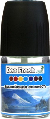 

Освежитель автомобильный, Deo Fresh Альпийская свежесть SPDF-59