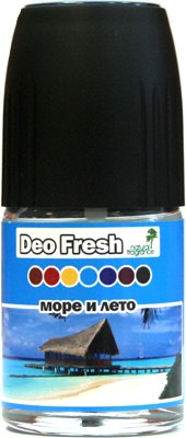 

Освежитель автомобильный, Deo Fresh Море и лето SPDF-07