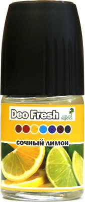 

Освежитель автомобильный, Deo Fresh Сочный лимон SPDF-180