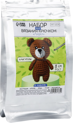 

Набор для вязания, Амигуруми. Мишка / 10571382