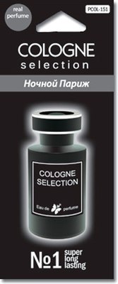 

Ароматизатор автомобильный, Cologne Selection Ночной Париж PCOL-151