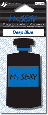 

Ароматизатор автомобильный, Mr. Sexy Deep Blue PSEX-192