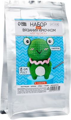 

Набор для вязания, Амигуруми. Лягушонок / 10571375