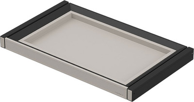 Корзина выдвижная для шкафа Starax Tandem S-6425-A (антрацит) - 