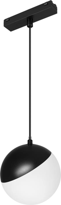 

Трековый светильник, MAG-VIBE-EMISFERO-HANG-R100-6W Warm3000 BK 130deg / 044452
