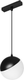 Трековый светильник Arlight MAG-VIBE-EMISFERO-HANG-R100-6W Warm3000 BK 130deg / 044452 - 