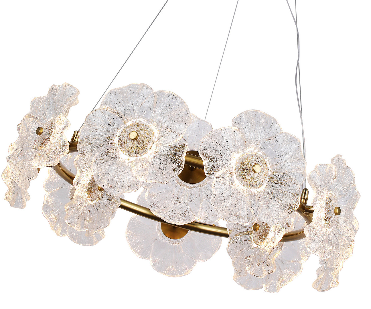 Люстра Kinklight Грея 07601-60A.36 (латунь) — фото 2