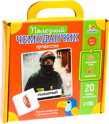 

Развивающая игра, IQ Полезный чемоданчик. Профессии / 7769464