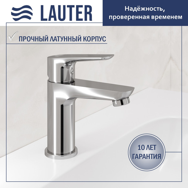 Купить Умывальник со смесителем Lauter 21887B + Awe 21CK128C с сифоном 21635CH в Молодечно