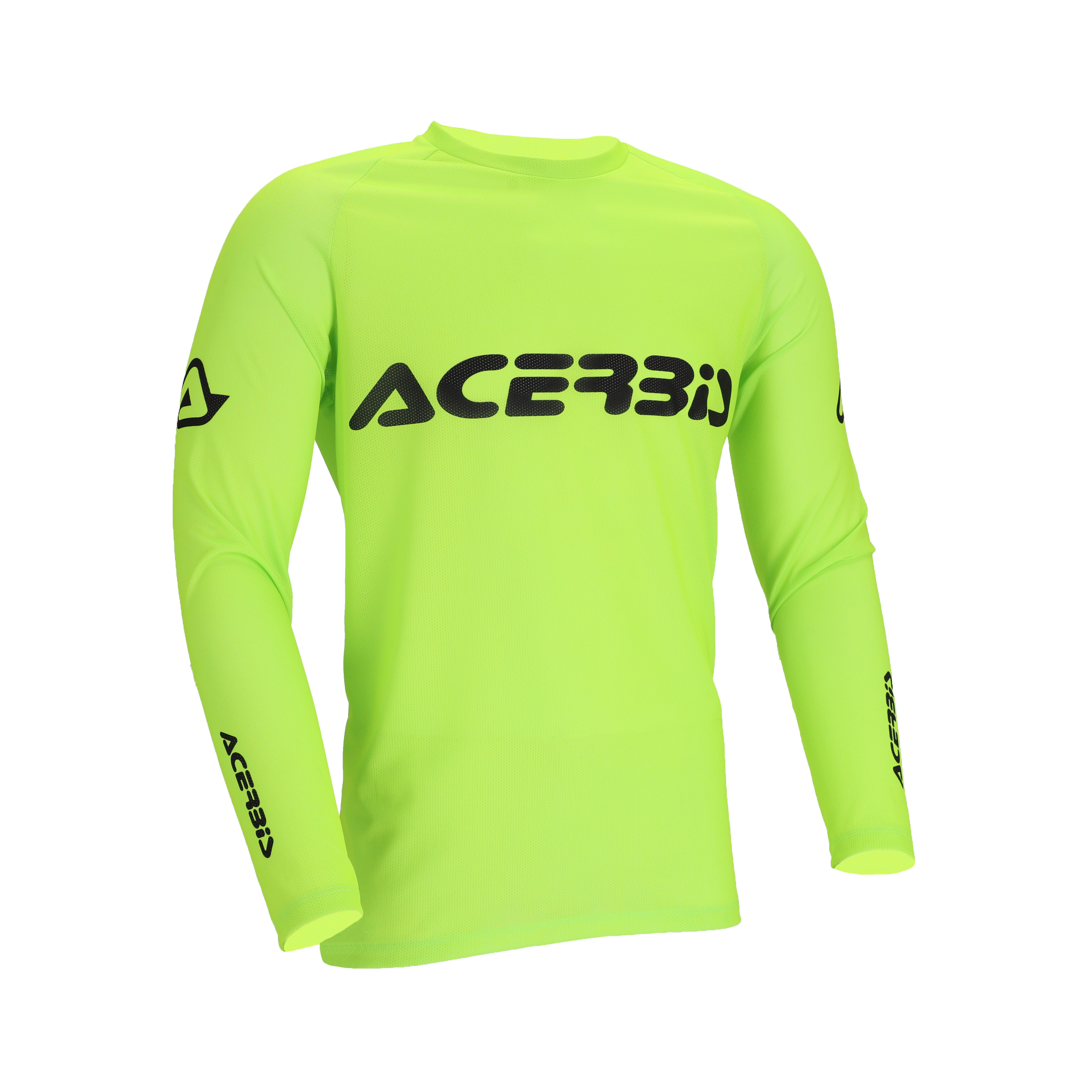 Мотоджерси Acerbis J-Windy Vented Limelight 0026047.377.066 (L, зеленый//черный) — фото 2