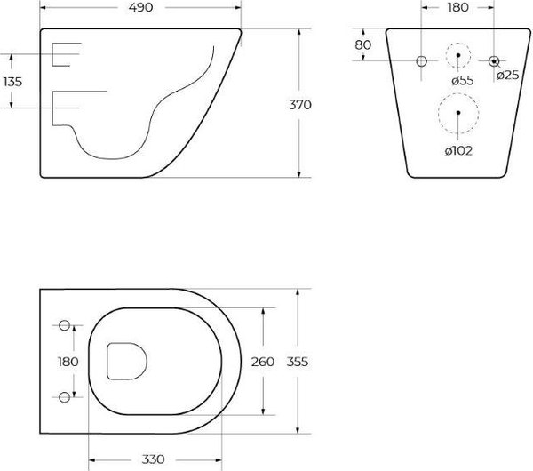 Купить Унитаз подвесной BelBagno Sfera-R BB046CHR/BB076SC в Могилеве