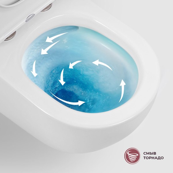 Купить Унитаз подвесной Cezares Stylus-Tor CZR-6601-TH-TOR/CZR-076-SC в Могилеве
