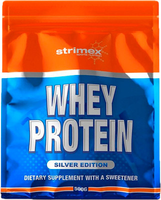 Протеин Strimex Whey Protein Silver Edition (500г, ваниль) -