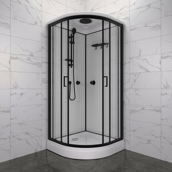 Купить Душевая кабина Triton Прайм-Блэк М3 90х90А в Барановичах