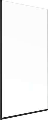 

Стеклянная шторка для ванны, Статик-Блэк 50x140
