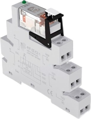 Реле интерфейсное Asiaon HF41F-2Z-C2-1 / HF41-2CO24DC - 