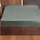 Простыня DO&CO Soft на резинке 90x200x30 / 12121 (зеленый) - 