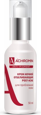Крем для лица Achromin Отбеливающий ночной для проблемной кожи (50мл) - 