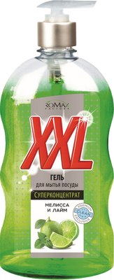 Средство для мытья посуды Romax XXL Мелисса и лайм (650г) - 