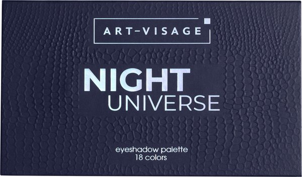 Палетка теней для век Art-Visage Night Universe (18 тонов)