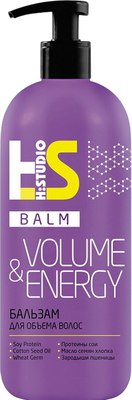 Бальзам для волос H:Studio Volume&Energy для объема волос (380г) - 