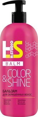 Бальзам для волос H:Studio Color&Shine для окрашенных волос (380г) - 