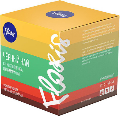 

Чай листовой, Черный с гинкго билоба и розмарином