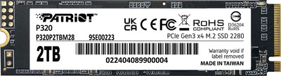 SSD диск Patriot P320 2TB (P320P2TBM28) - 