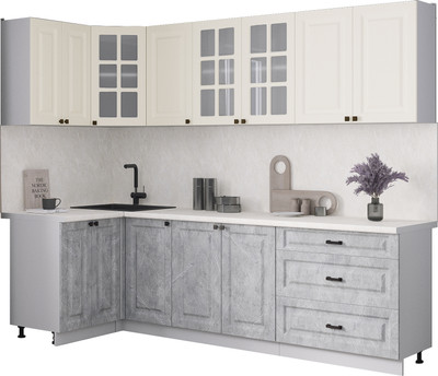 

Кухонный гарнитур, Мила Деко 1.2x2.6