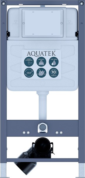 Инсталляция для унитаза Aquatek Pneumo S50 INSP-0000001