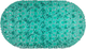 Коврик на присосках Varmax Линза 55101 (67x38, бирюзовый) - 