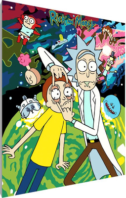 

Картина по номерам, Rick and Morty / PL-00137