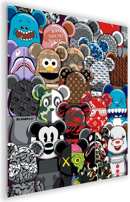 

Картина по номерам, Bearbrick Brands / PL-00128