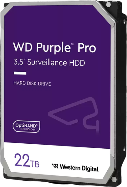 Жесткий диск Western Digital Purple Pro 22TB (WD221PURP)