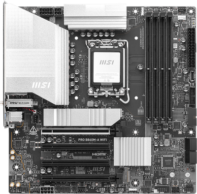 Материнская плата MSI Pro B860M-A WiFi - 