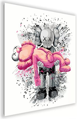 

Картина по номерам, Kaws Pink / PL-00191